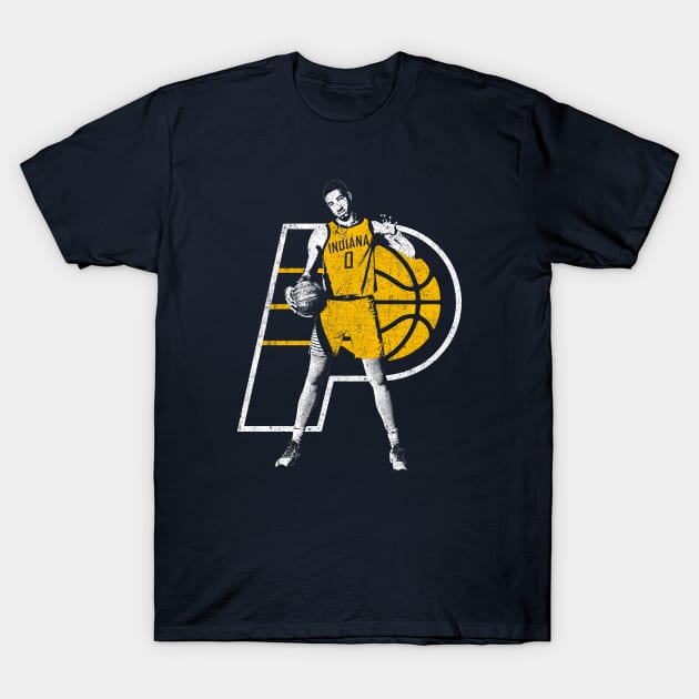 Tyrese Haliburton T-Shirt by huckblade